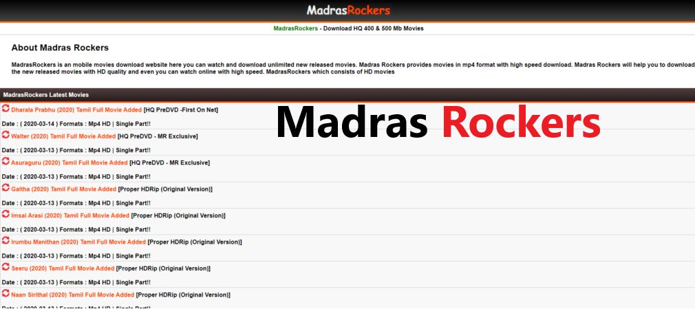 Madrasrockers