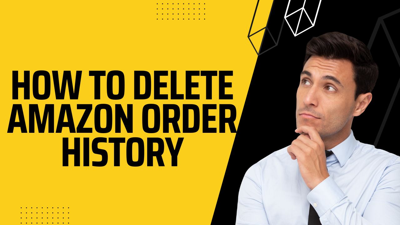 delete my order history on amazon