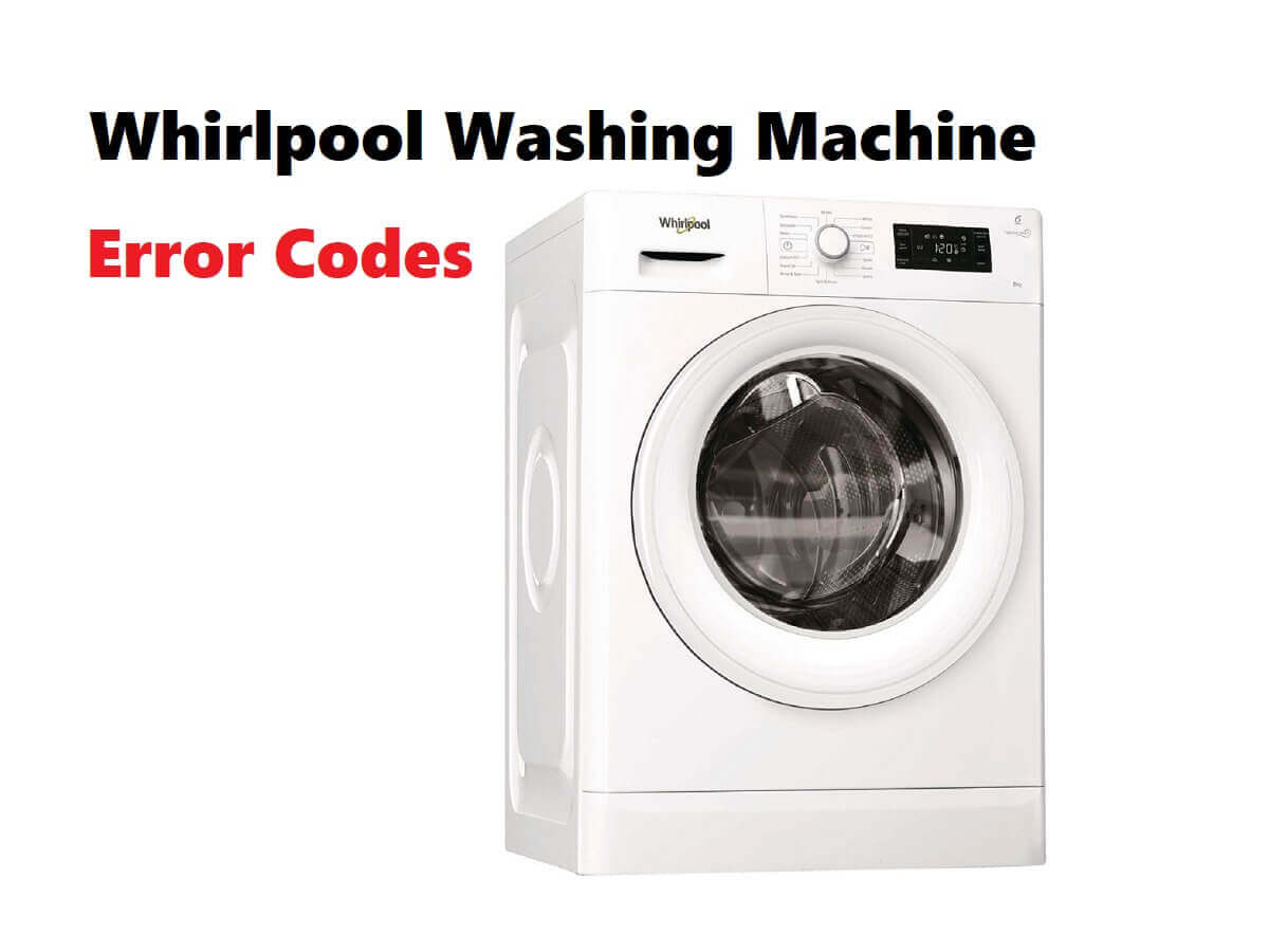 f22 error code whirlpool washer